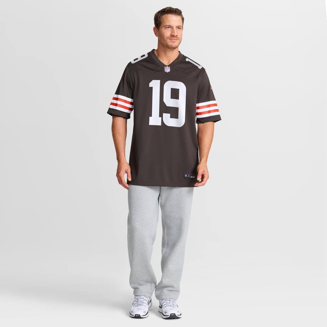 Cleveland Browns Cedric Tillman Nike Brown Game Jersey product image 7