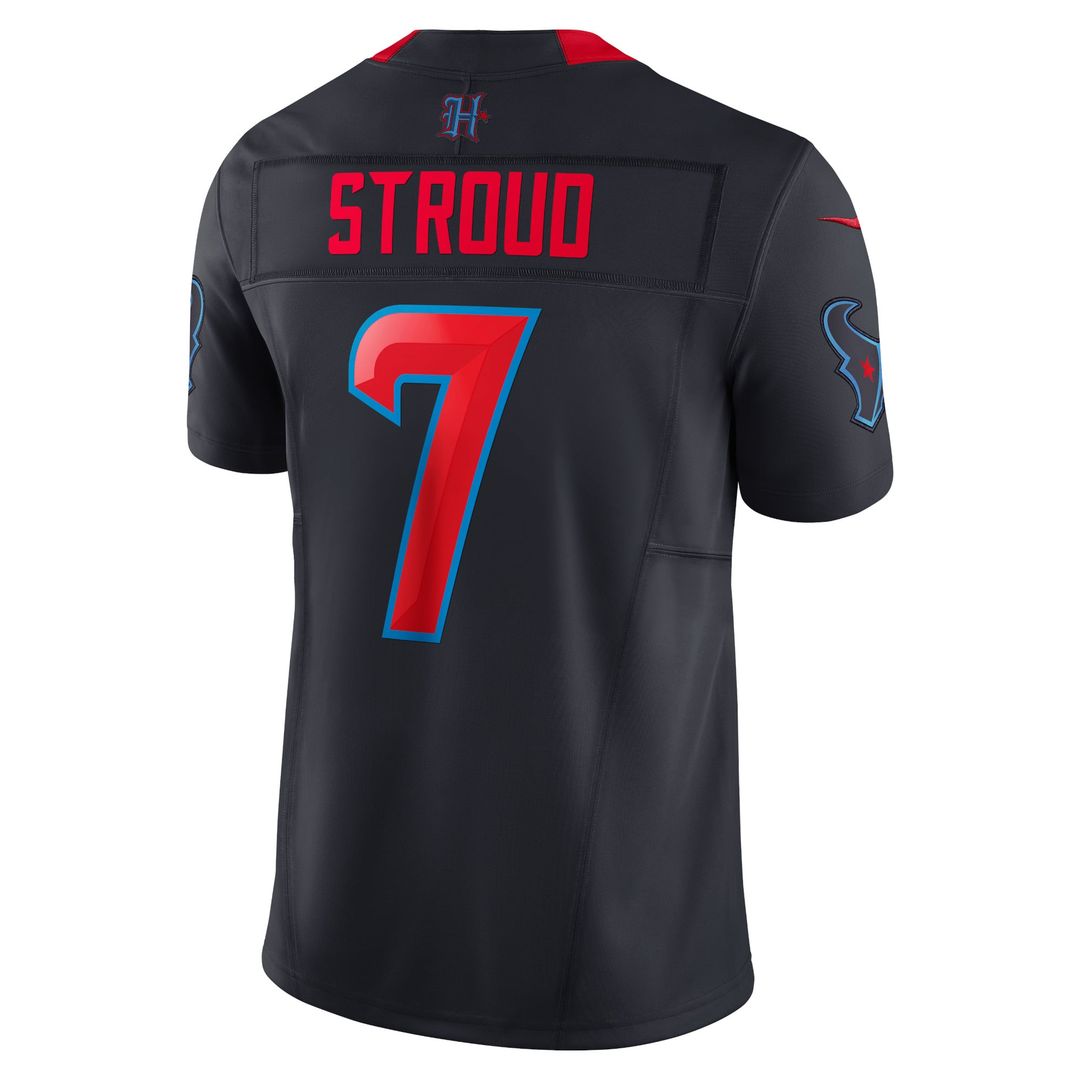 Houston Texans C.J. Stroud Nike Navy 2nd Alternate Vapor product image 3
