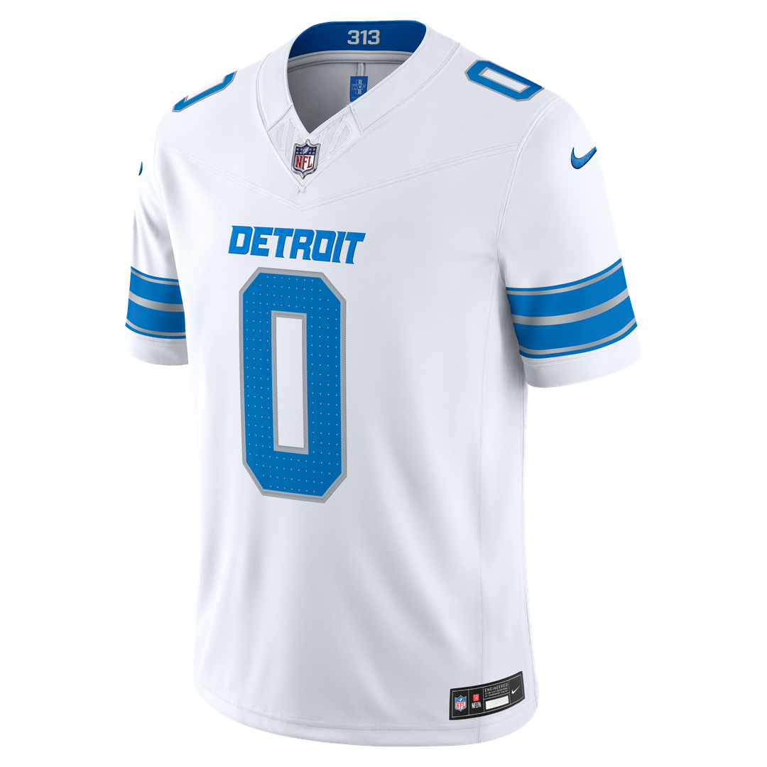 Detroit Lions Jahmyr Gibbs Nike White Vapor FUSE Stitched product image 2