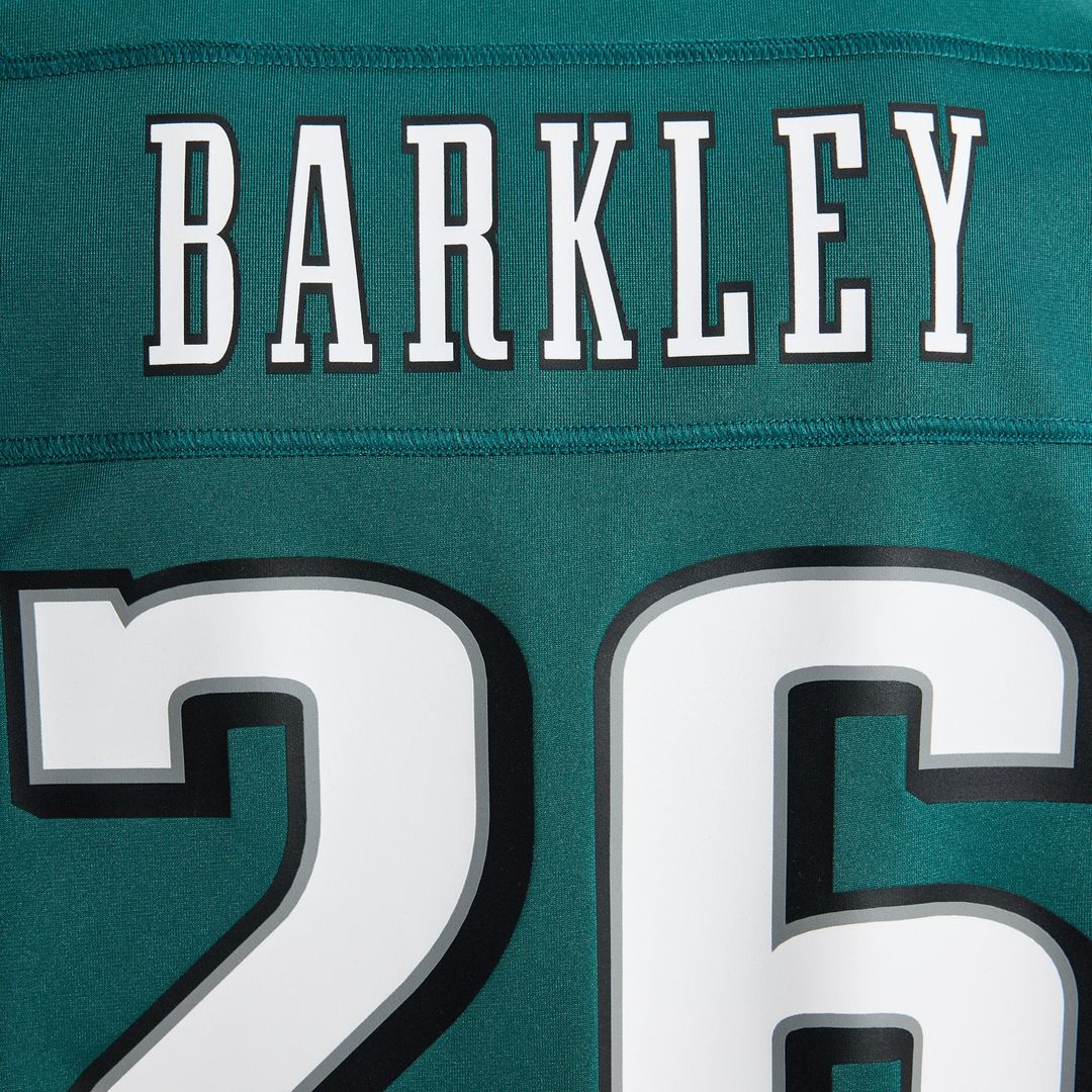 Philadelphia Eagles Saquon Barkley Nike Midnight Green Game product image 25
