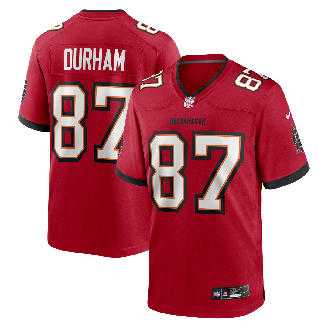Tampa Bay Buccaneers Payne Durham Nike Red Game Jersey product image 1