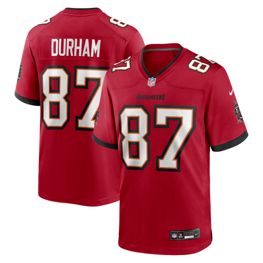 Tampa Bay Buccaneers Payne Durham Nike Red Game Jersey product image 1