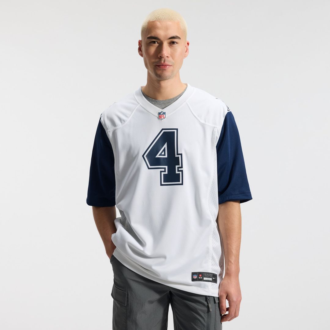 Dallas Cowboys Dak Prescott Nike White Alternate Game Team product image 2