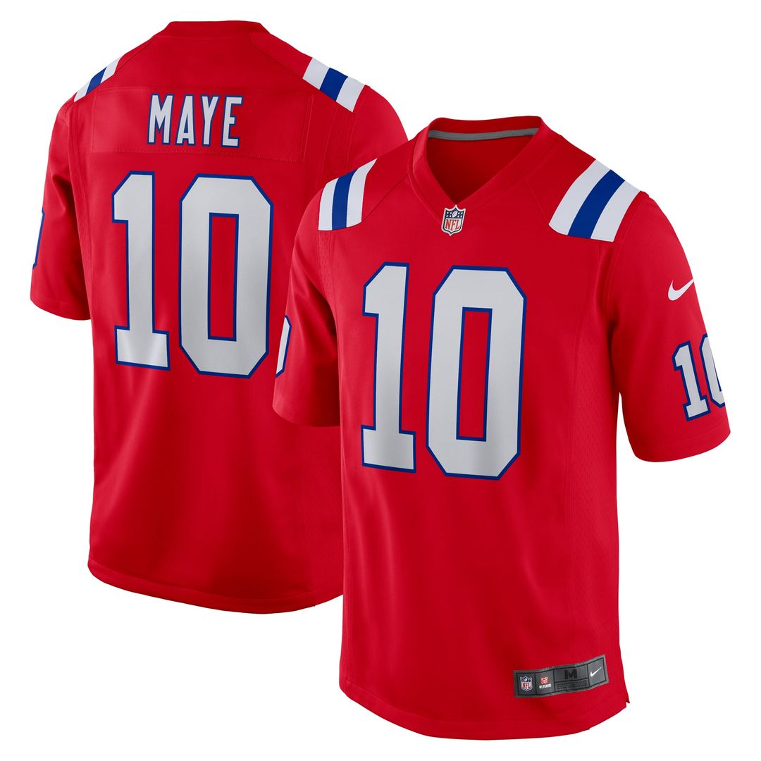 New England Patriots Drake Maye Nike Navy Game Jersey product image 29