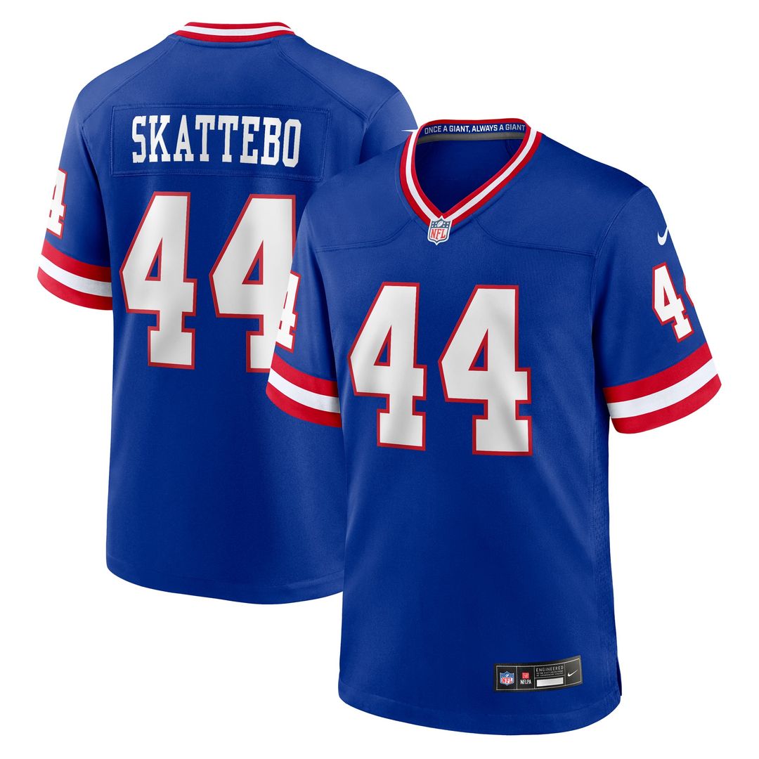 New York Giants Cam Skattebo Nike Royal Alternate 2 Legacy product image 1