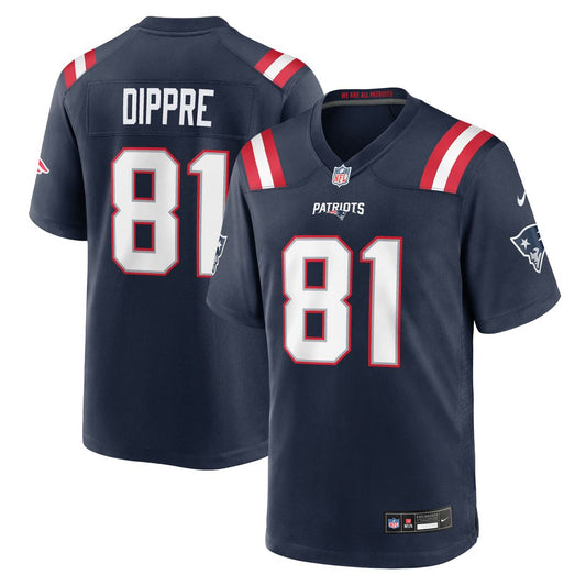 New England Patriots CJ Dippre Nike Navy Game Jersey product image 1
