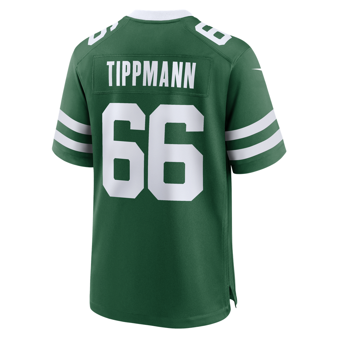 New York Jets Joe Tippmann Nike Legacy Green Game Jersey product image 3