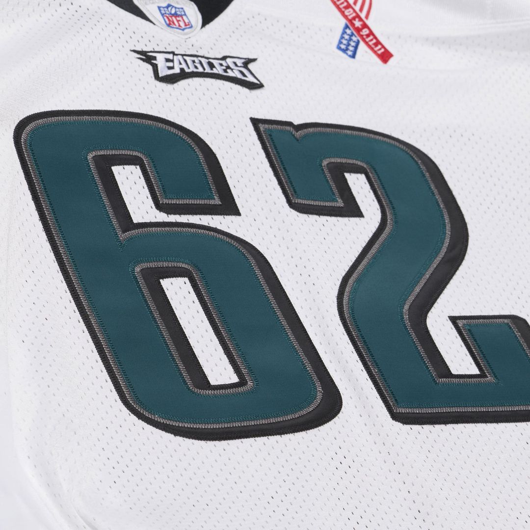 Philadelphia Eagles Jason Kelce Mitchell & Ness White 2011 product image 6