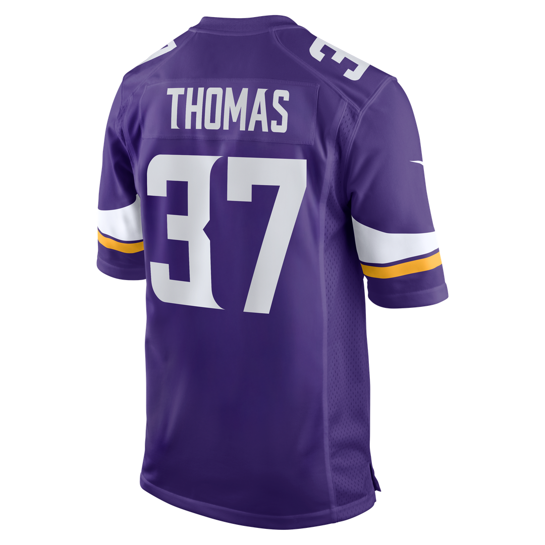 Minnesota Vikings Tavierre Thomas Nike Purple Game Jersey product image 3