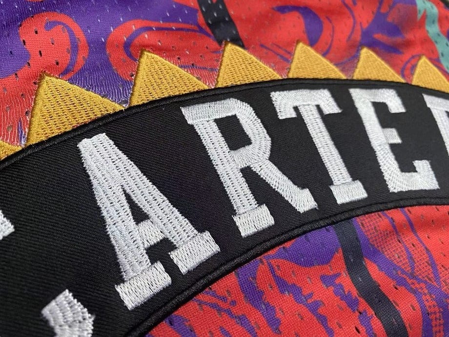 Vince Carter Toronto Raptors 1998/99 Hardwood Classics Lunar New Year Jersey - Purple product image 3, provided for visual
