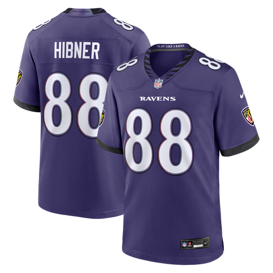 Baltimore Ravens Matthew Hibner Nike Purple Game Jersey product image 1