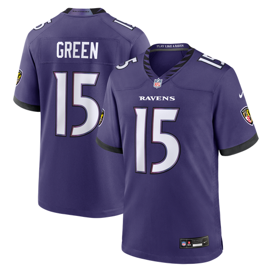 Baltimore Ravens Mike Green Nike Purple Game Jersey product image 1