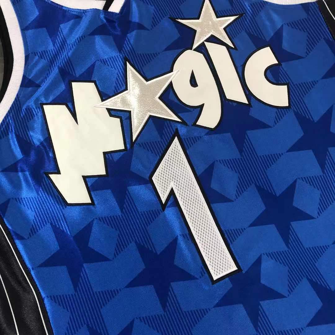 Tracy McGrady Orlando Magic 2000/01 Hardwood Classics Jersey - Blue product image 5, provided for visual reference and