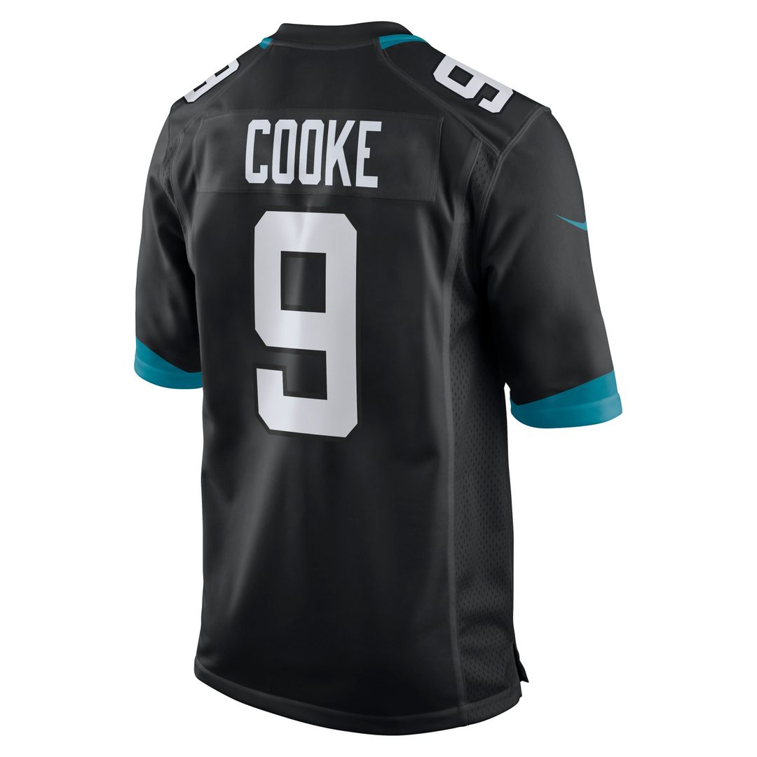Jacksonville Jaguars Logan Cooke Nike Black Game Jersey product image 3