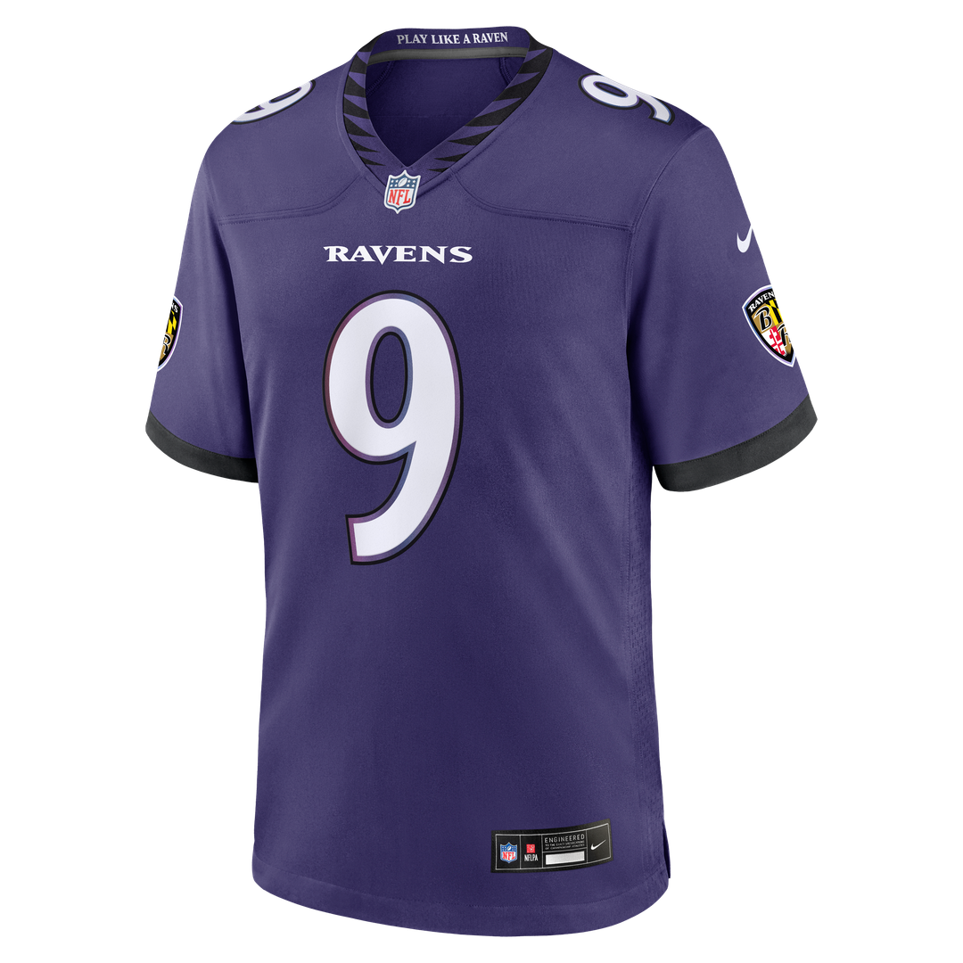 Baltimore Ravens Zion Young Nike Purple Game Jersey product image 2