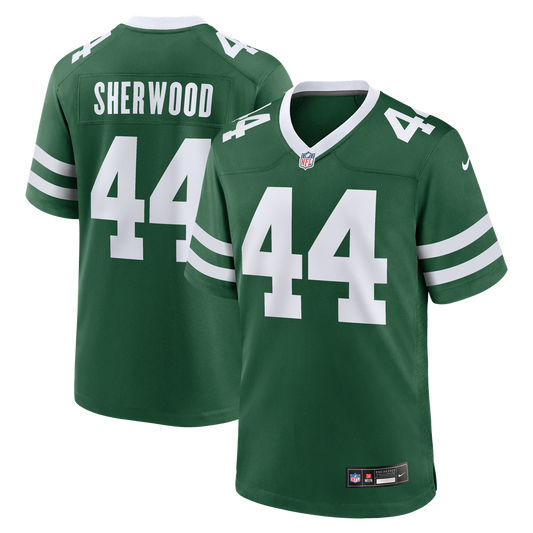 New York Jets Jamien Sherwood Nike Legacy Green Game Jersey product image 1