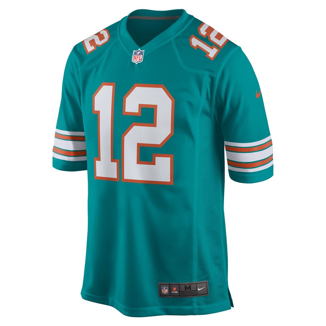 Miami Dolphins Bob Griese Nike Aqua Retired Player Jersey product image 2