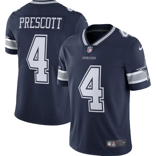 Dallas Cowboys Dak Prescott Nike Navy Vapor Limited Player product image 1
