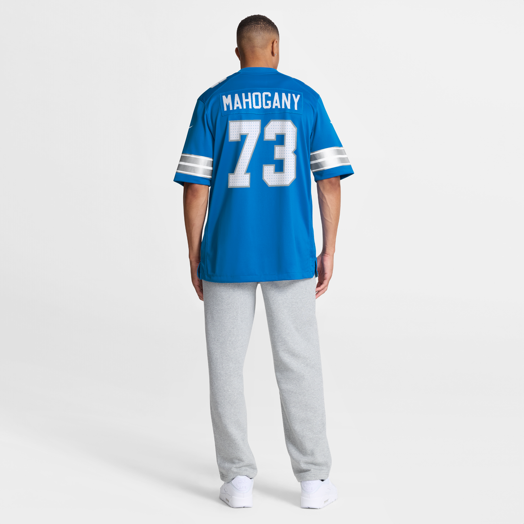 Detroit Lions Christian Mahogany Nike Blue Game Jersey product image 8