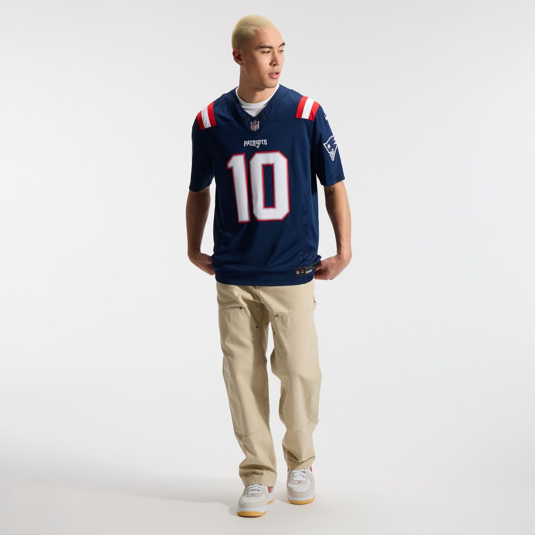New England Patriots Drake Maye Nike Navy Team Vapor FUSE product image 4
