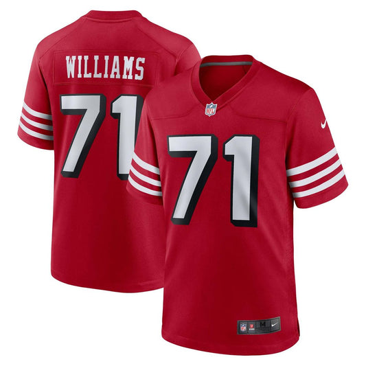 San Francisco 49ers Trent Williams Nike Scarlet Alternate product image 1