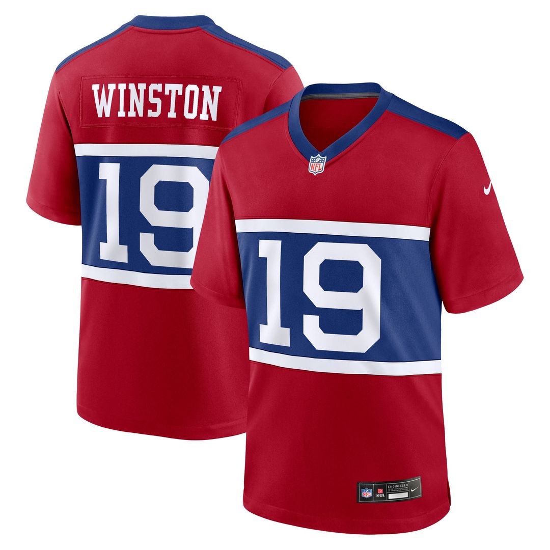 New York Giants Jameis Winston Nike Royal Game Jersey product image 13