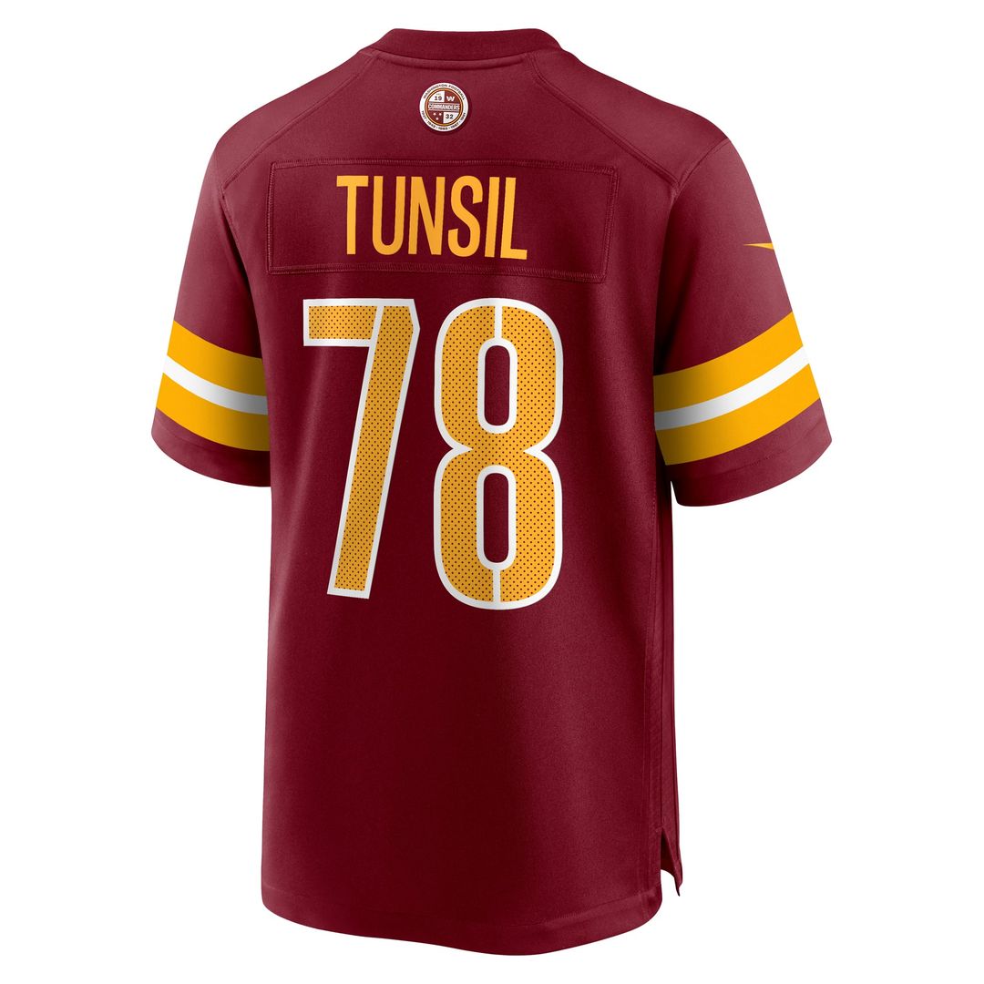 Washington Commanders Laremy Tunsil Nike Burgundy Game product image 3