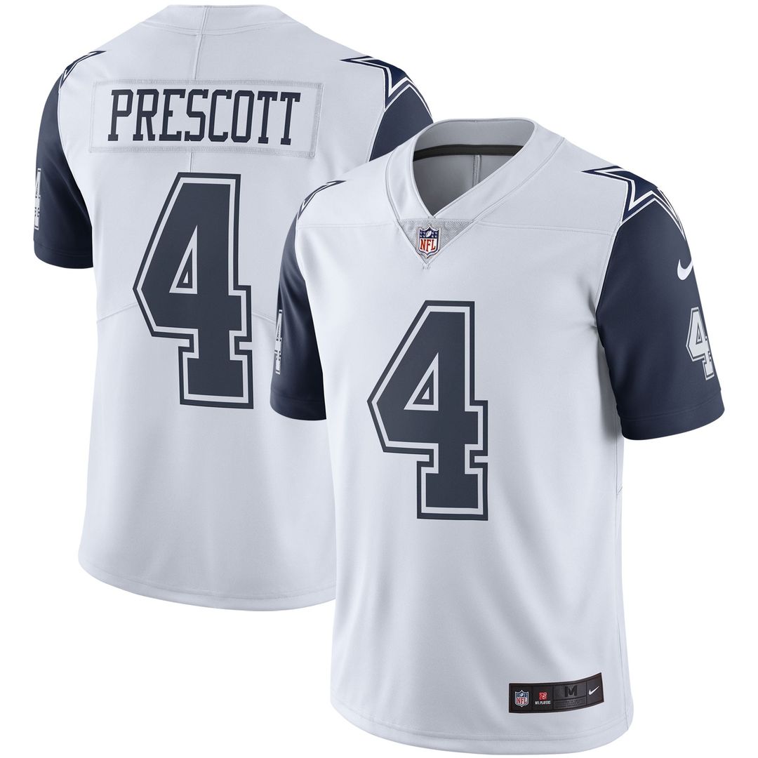 Dallas Cowboys Dak Prescott Nike Navy Vapor Limited Player product image 7