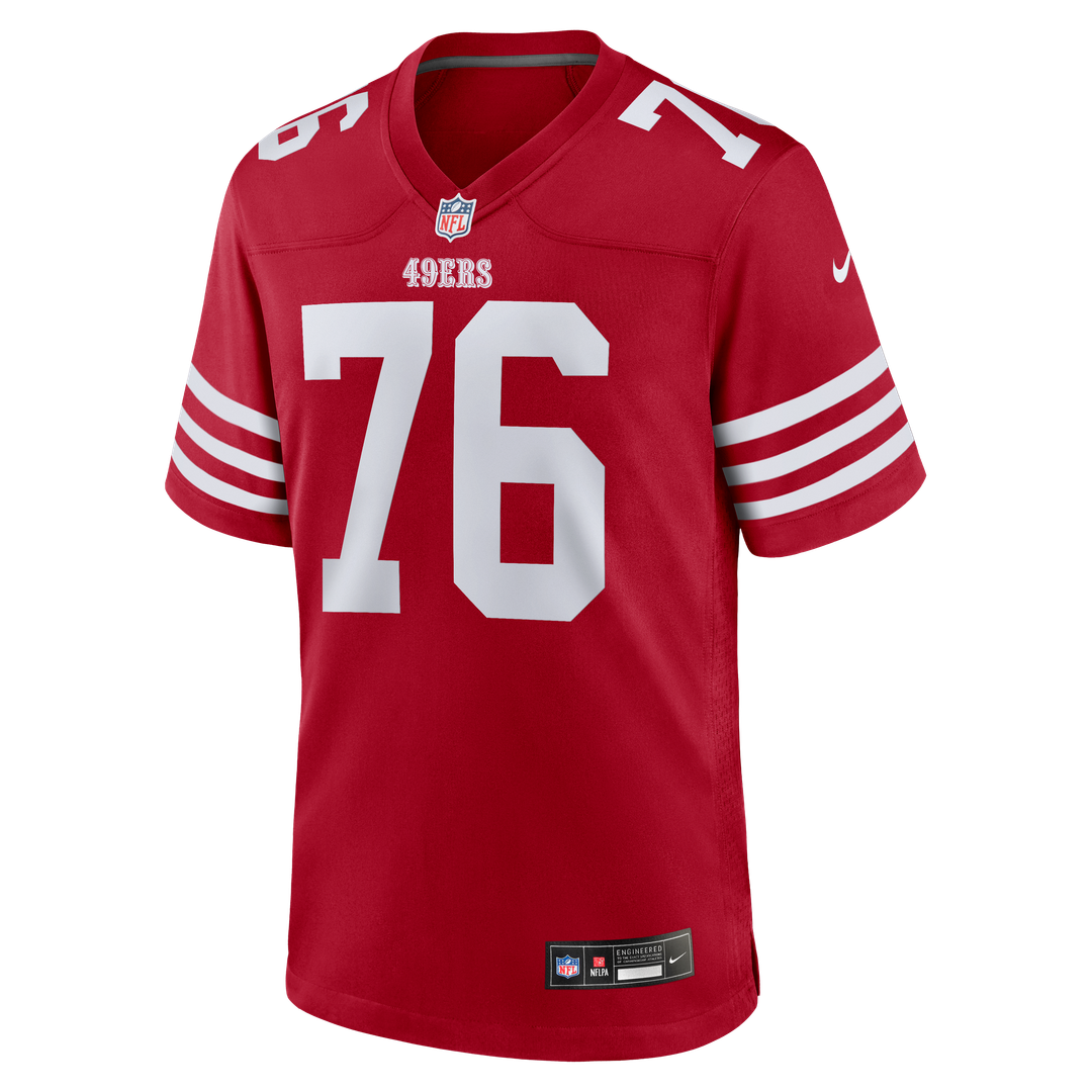 San Francisco 49ers Vederian Lowe Nike Scarlet Game Jersey product image 2