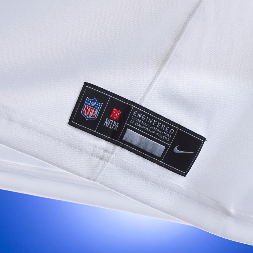 Los Angeles Rams Puka Nacua Nike White Vapor FUSE Stitched product image 18