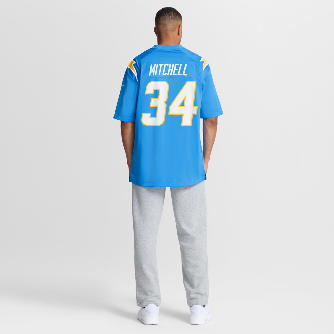 Los Angeles Chargers Keaton Mitchell Nike Powder Blue Game product image 5