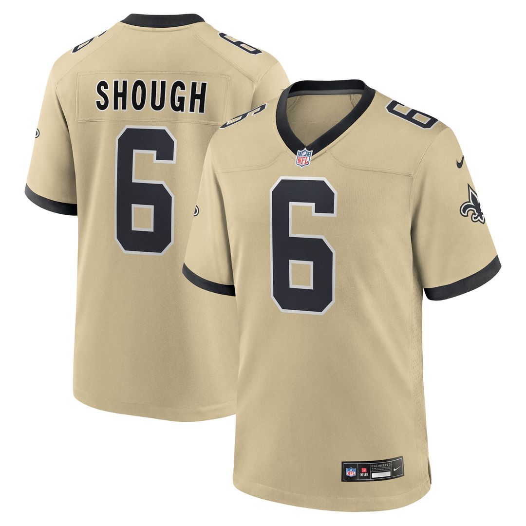 New Orleans Saints Tyler Shough Nike Black Game Jersey product image 28