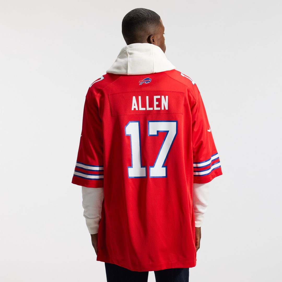 Buffalo Bills Josh Allen Nike White Game Jersey product image 20