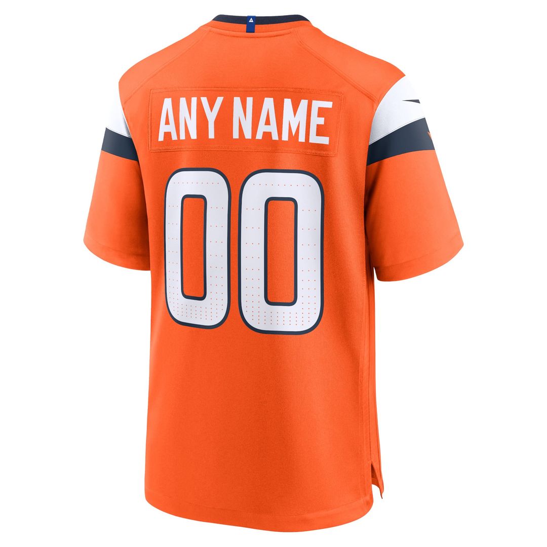 Denver Broncos Nike Orange Team Custom Jersey product image 3