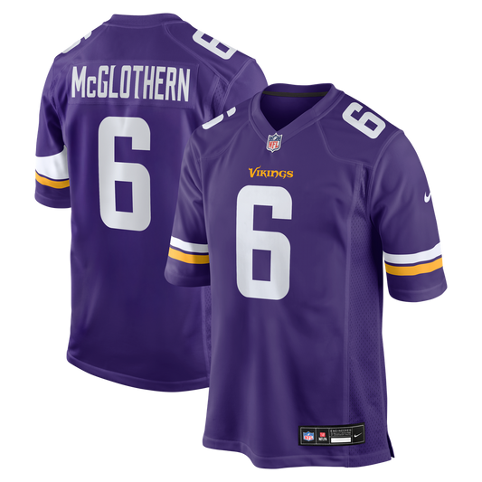 Minnesota Vikings Dwight McGlothern Nike Purple Game Jersey product image 1