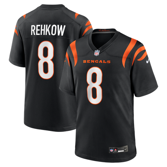 Cincinnati Bengals Ryan Rehkow Nike Black Game Jersey product image 1