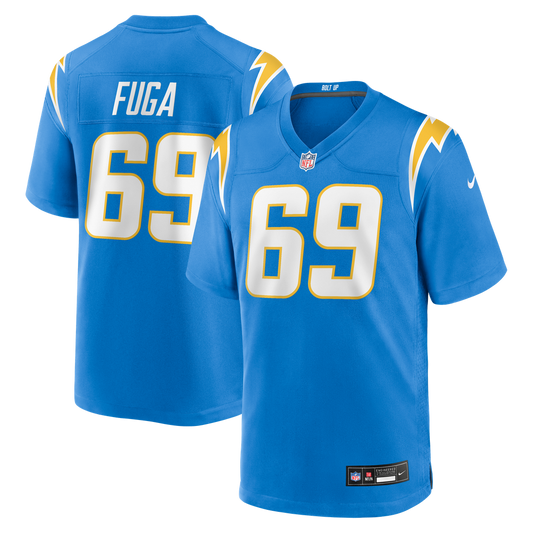 Los Angeles Chargers Josh Fuga Nike Powder Blue Game Jersey product image 1