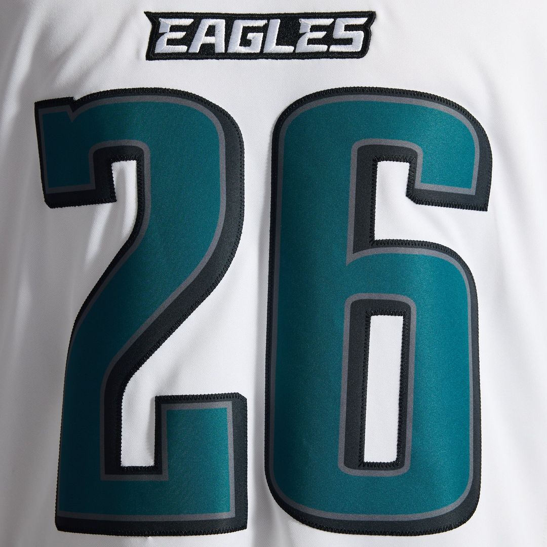 Philadelphia Eagles Saquon Barkley Nike White Vapor FUSE product image 24