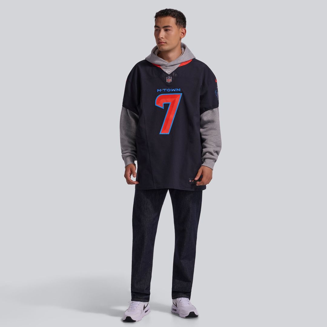 Houston Texans C.J. Stroud Nike Navy Alternate 2 Vapor FUSE product image 17