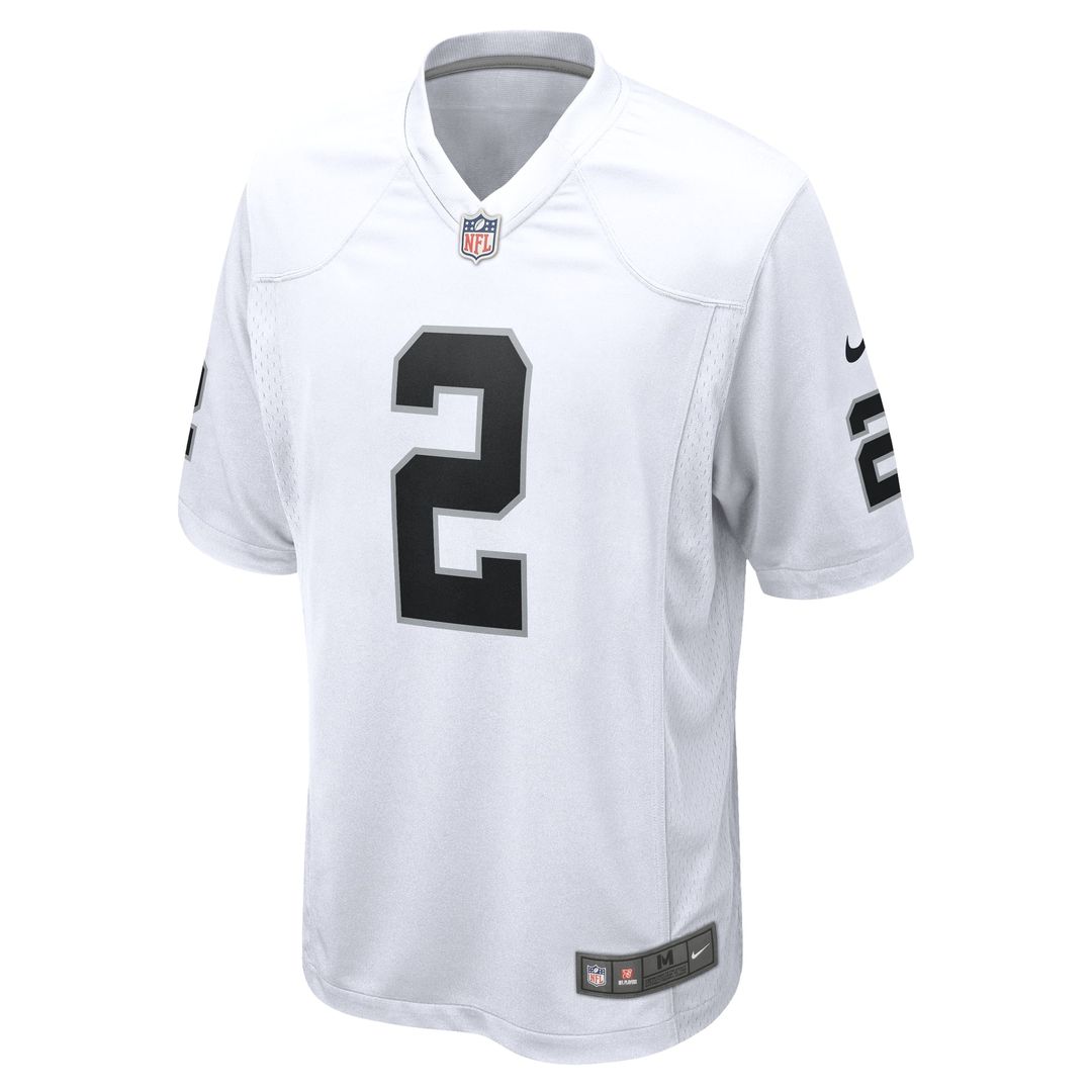 Las Vegas Raiders Ashton Jeanty Nike White Game Jersey product image 5