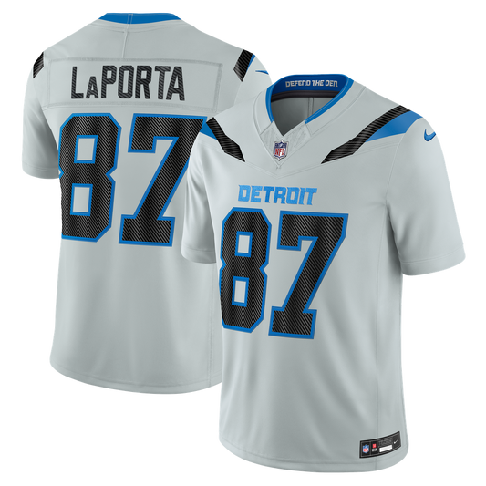 Detroit Lions Sam LaPorta Nike Silver 2026 Rivalries product image 1