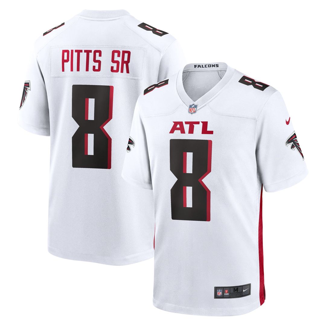 Atlanta Falcons Kyle Pitts Sr. Nike White Game Jersey product image 1