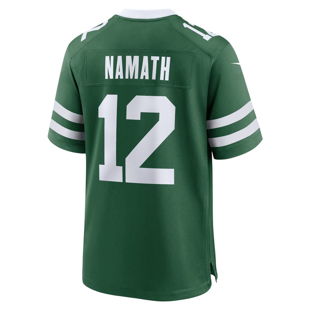 New York Jets Joe Namath Nike Legacy Green Game Jersey product image 11