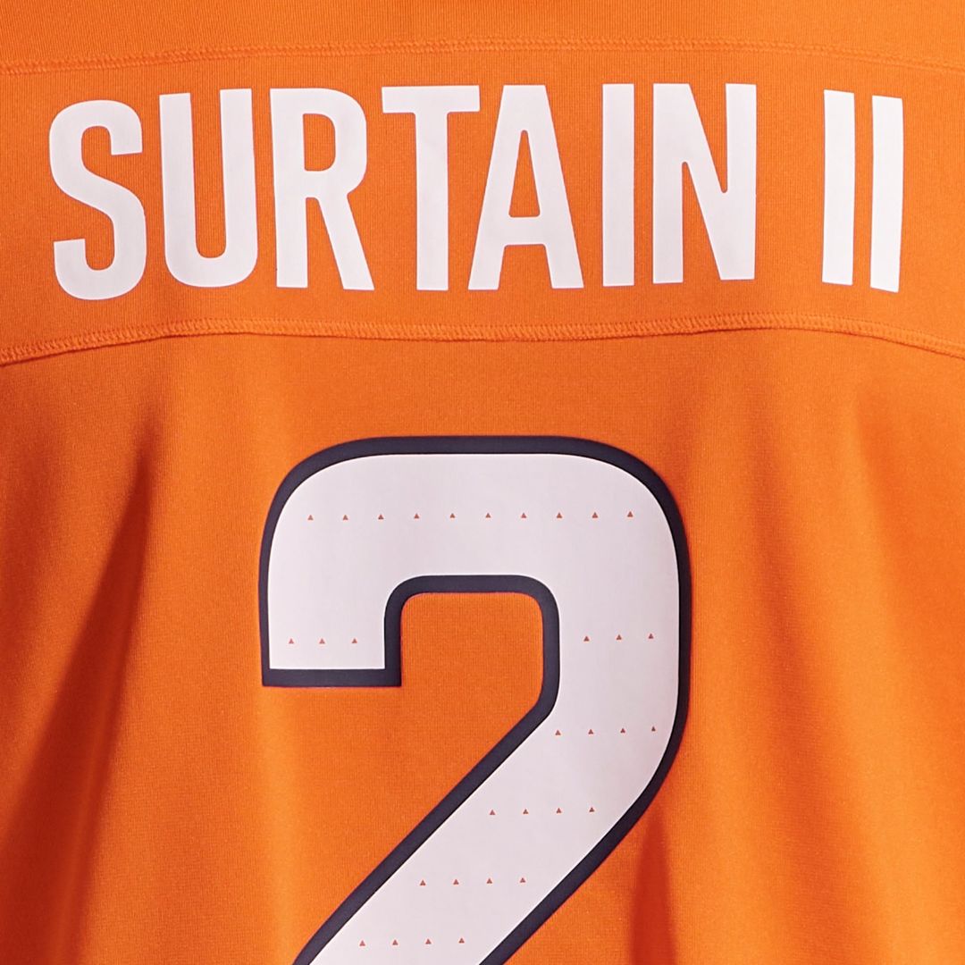 Denver Broncos Patrick Surtain II Nike Orange Game Jersey product image 12