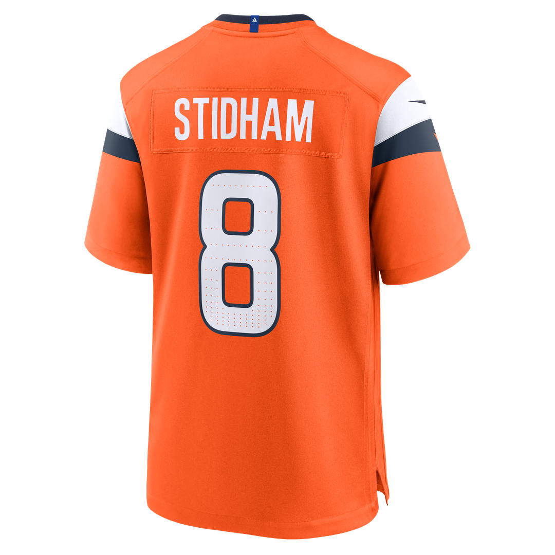 Denver Broncos Jarrett Stidham Nike Orange Game Jersey product image 3