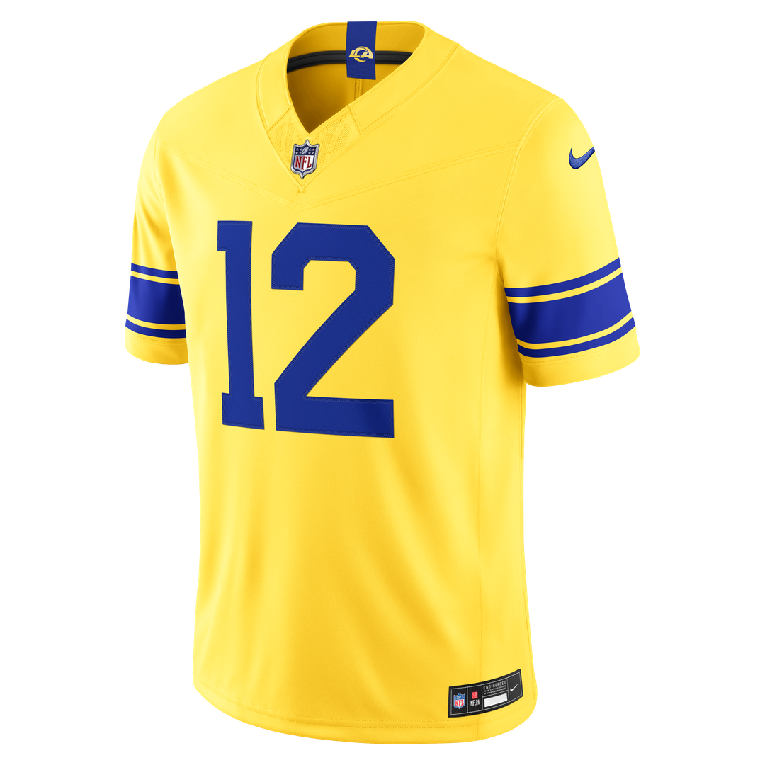 Los Angeles Rams Puka Nacua Nike White Vapor FUSE Stitched product image 29
