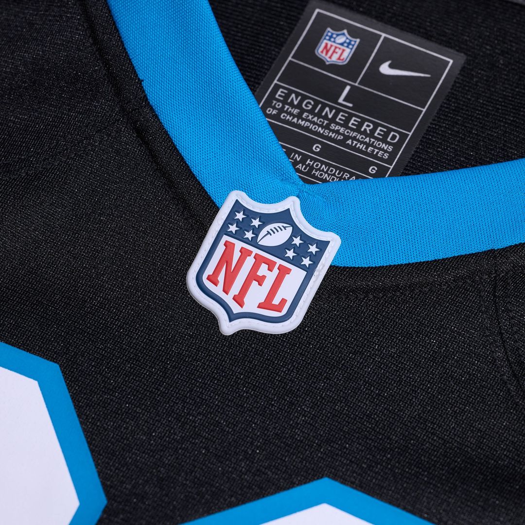 Carolina Panthers Mike Jackson Nike Black Game Jersey product image 4