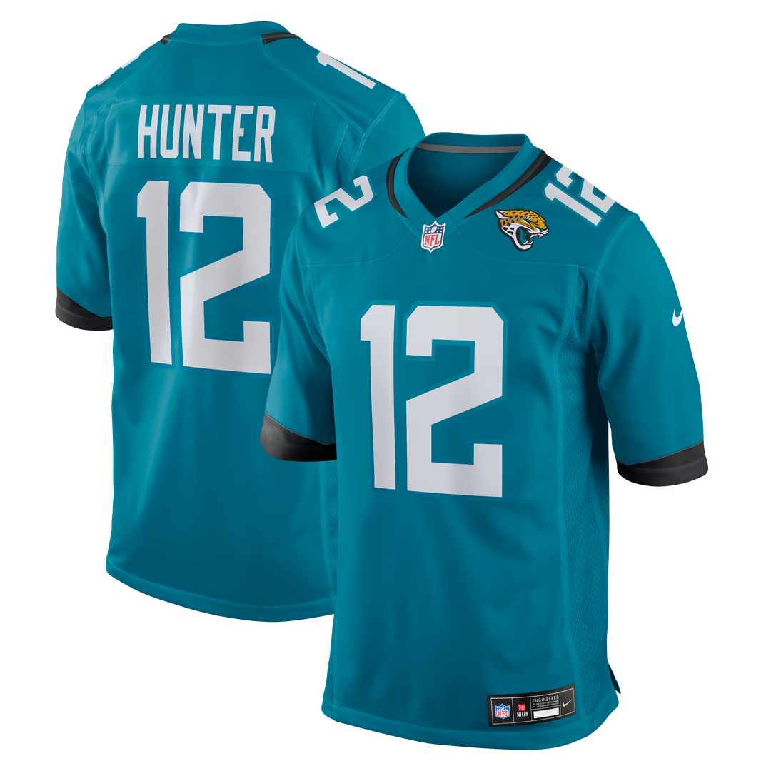 Jacksonville Jaguars Travis Hunter Nike Teal Game Jersey product image 9