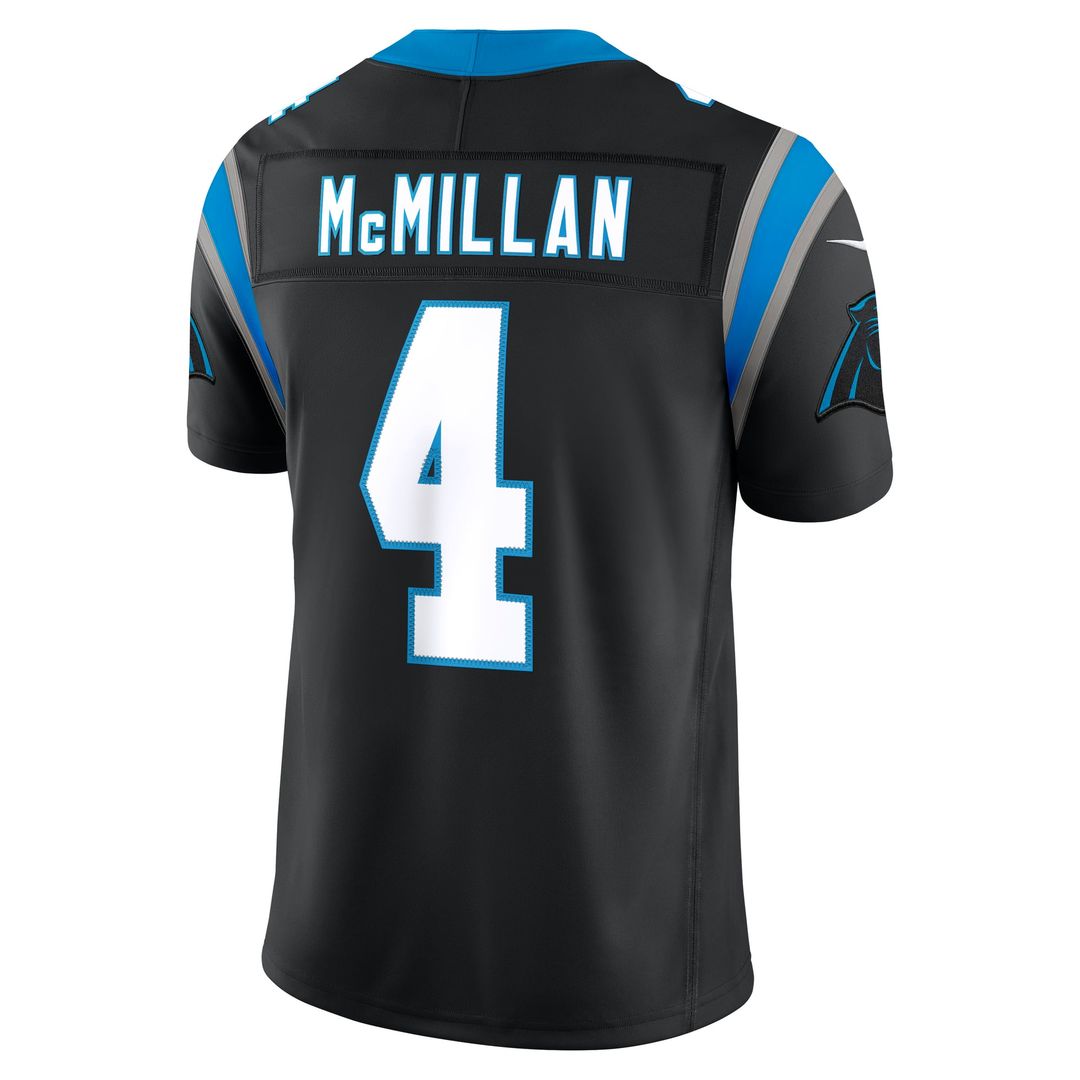 Carolina Panthers Tetairoa McMillan Nike Black Team Vapor product image 3