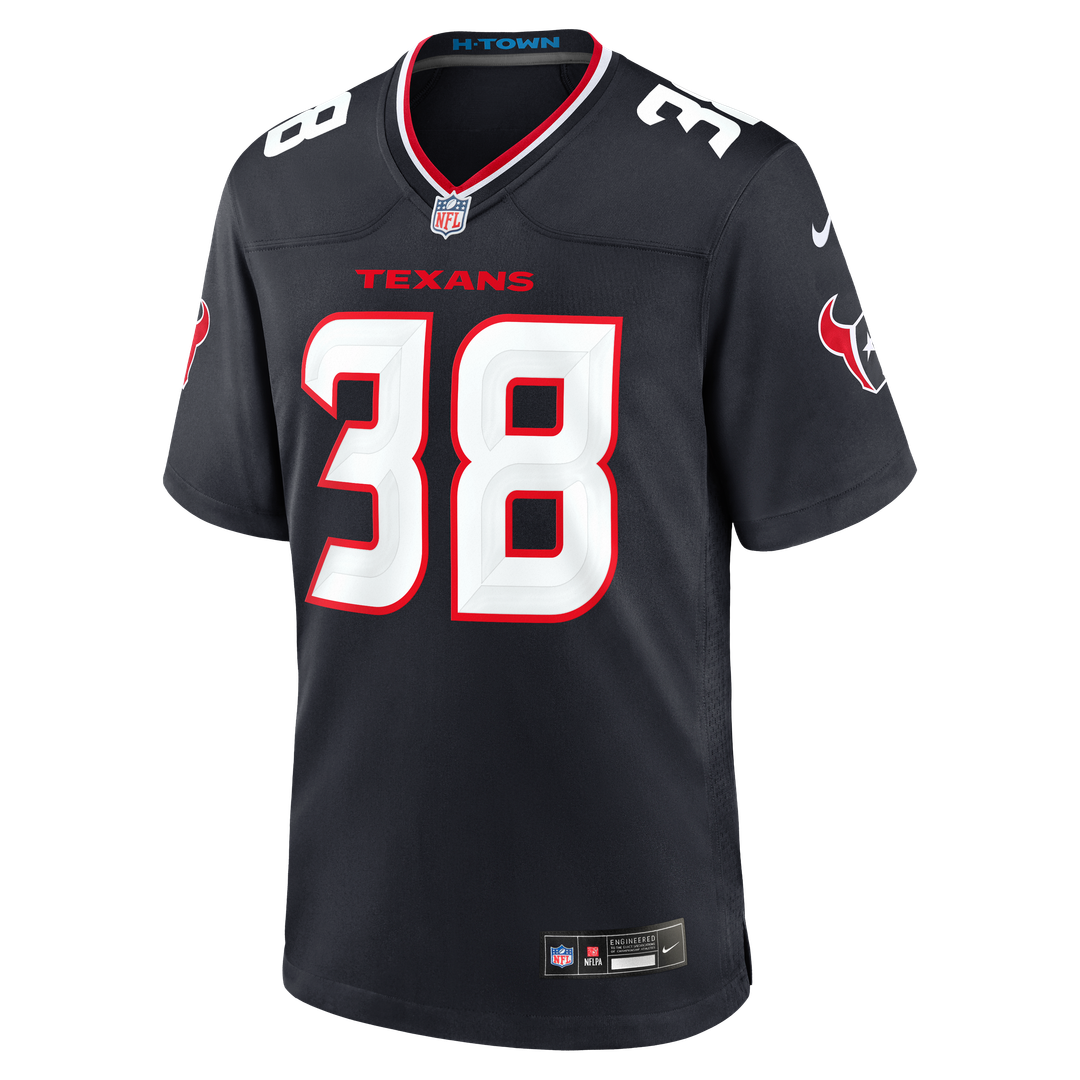 Houston Texans Kai Kroeger Nike Navy Game Jersey product image 2